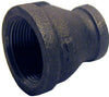 B & K 3/4 in. FPT  x 1/2 in. Dia. FPT Black Malleable Iron Coupling