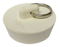 Plumb Pak 1-1/2 in. White Rubber Drain Stopper