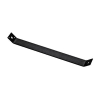 National Hardware 16.3 in. H X 0.125 in. W X 1.5 in. L Black Carbon Steel Strap Braces