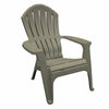 Adams RealComfort Gray Polypropylene Frame Adirondack Chair