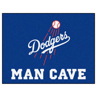 MLB - Los Angeles Dodgers Ball Man Cave Rug - 34 in. x 42.5 in.