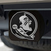 Florida State University Black Metal Hitch Cover