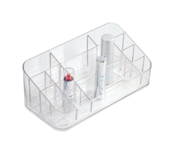 InterDesign 3 Drawer Cosmetic Organizer, Clear