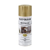 Rust-Oleum Stops Rust Gold Rush Metallic Spray Paint 11 oz.