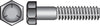 Hillman 5/8 in. D X 3 in. L Heat Treated Zinc Steel Hex Head Cap Screw 25 pk