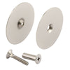 Prime-Line Defender Security Satin Nickel Silver Steel Hole Filler Plate 1 pk