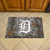 MLB - Detroit Tigers Camo Camo Rubber Scraper Door Mat