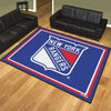 NHL - New York Rangers 8ft. x 10 ft. Plush Area Rug