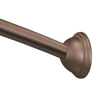 OLD WORLD BRONZE 5' CURVED SHOWER ROD