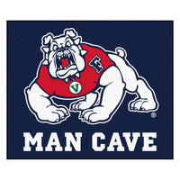 Fresno State Blue Man Cave Rug - 5ft. X 6ft.