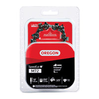 Oregon SpeedCut M72 18 in. 72 links Chainsaw Chain