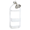 iDesign Circlz 26 in. H X 11 in. W X 5 in. L White Shower Caddy - Deal of The Week