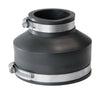 Fernco Schedule 40 4 in. Hub X 2 in. D Hub PVC 5 in. Flexible Coupling 1 pk