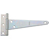 National Hardware 6 in. L Zinc Plated Silver Steel Light Duty T Hinge 2 pk