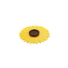 Charles Viancin  6 in. W x 6 in. L Yellow  Silicone  Small Sunflower Lid  1