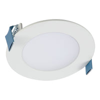 Halo HLB4 Series Matte White 4 in. W LED Canless Recessed Downlight 12 W