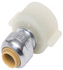 SharkBite Push to Connect 1/4 in. Push X 1/2 in. D FPT Brass Faucet Connector