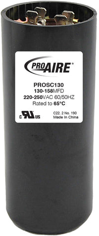 Perfect Aire ProAire 130-158 MFD 250 V Round Start Capacitor