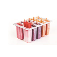 Progressive Prepworks Clear Plastic Freezer Pop Maker (Pack of 6)