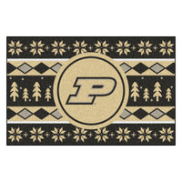 Purdue University Holiday Sweater Rug - 19in. x 30in.