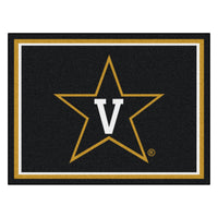 Vanderbilt University 8ft. x 10 ft. Plush Area Rug