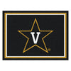 Vanderbilt University 8ft. x 10 ft. Plush Area Rug