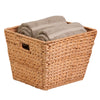 Honey-Can-Do Banana Leaf 15 in. L X 15 in. W X 12 in. H Brown/Natural Storage Basket