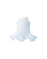 Westinghouse Vase White Glass Lamp Shade 1 pk (Pack of 6)