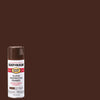 Rust-Oleum Stops Rust Gloss Leather Brown Spray Paint 12 Oz. (Pack Of 6)