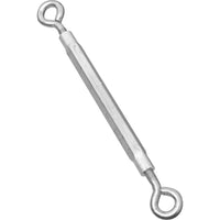 2170BC 3/8â€ x 16â€ Eye / Eye Turnbuckle - Zinc Plated