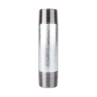 STZ Industries 3/4 in. MIP X 3/4 in. D MIP Galvanized Steel 4 in. L Nipple