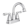 Moen Banbury Chrome Centerset Bathroom Sink Faucet 4 in.