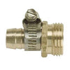 Orbit 5/8 in. Brass/Stainless Steel Non-Threaded Male Hose Mender