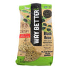 Way Better Snacks Tortilla Chip - Roasted Garlic & Black Bean - Case of 9 - 11 oz