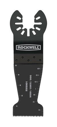 Rockwell Sonicrafter 1-3/8 in. L Steel Wood End Cut Blade 3 pk