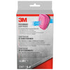 3M P100 Acid Gas and Organic Vapor Respirator Cartridge Replacement Pink 2 pc