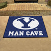 Brigham Young University Man Cave Rug - 34 in. x 42.5 in.