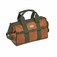 Bucket Boss Gatemouth 7 in. W X 9 in. H Polyester Tool Bag 16 pocket Brown 1 pc