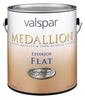 Medallion 27-45501 GL 1 Gallon Flat White Medallion Exterior Latex House Paint (Pack of 4)