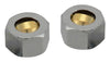 Plumb Pak 3/8 in. Compression in. Brass Coupling Nut