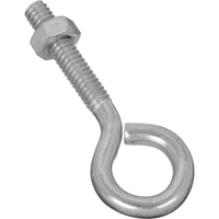 2160BC 1/4" X 2-1/2" Eye Bolt W/Nut -  Zinc Plated