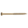 FastenMaster GuardDog No. 10 X 2-1/2 in. L Gold Phillips/Square Bugle Head Deck Screws 75 pk