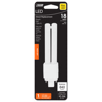 Feit LED Linear PL G24Q-2 LED Light Bulb Soft White 18 Watt Equivalence 1 pk