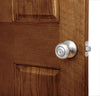 Kwikset SmartKey Juno Satin Nickel Entry Lockset KW1 1-3/4 in.