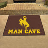 University of Wyoming Man Cave Rug - 34 in. x 42.5 in.