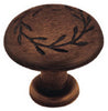 Amerock Natures Splendor Round Cabinet Knob 1-5/16 in. D 1-1/16 in. Oil Rubbed Bronze 1 pk