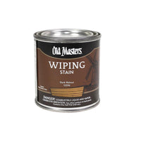 Old Masters Semi-Transparent Dark Walnut Oil-Based Wiping Stain 0.5 pt (Pack of 6)