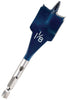 Bosch Daredevil 1-1/8 in. X 4 in. L High Carbon Steel Spade Bit Hex Shank 1 pc