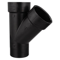 Charlotte Pipe 3 in. Spigot X 3 in. D Hub ABS Street Wye