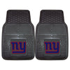 NFL - New York Giants Heavy Duty Car Mat Set - 2 Pieces